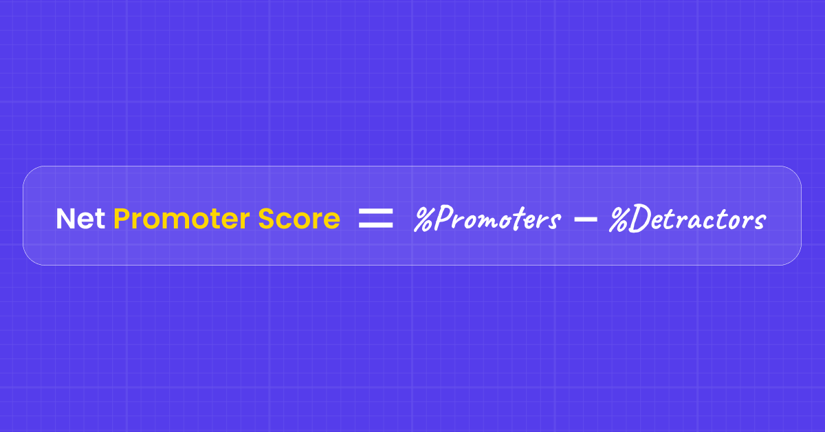 NPS Score Calculator | WebEngage